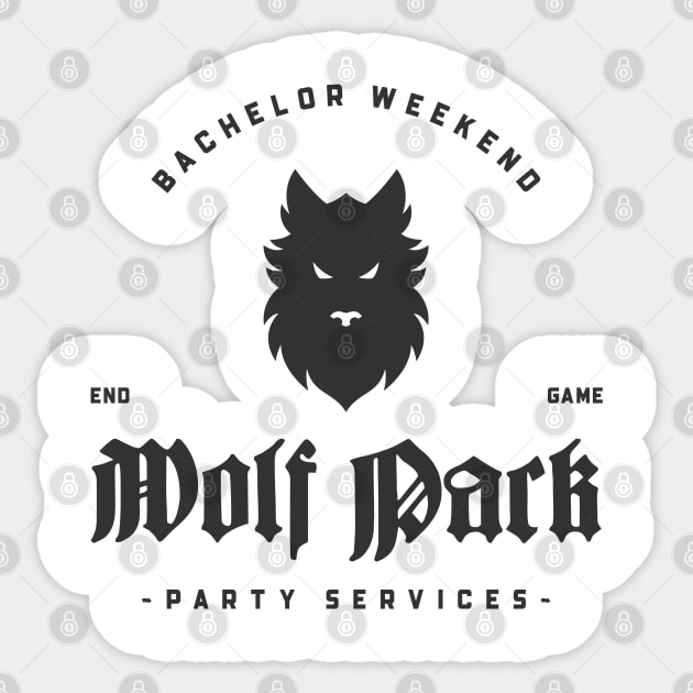 Wolf Pack 1 Sticker by Salt + Cotton